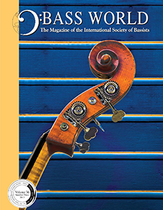 Capa da Bass World - Volume 36 #3