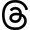 Logotipo da Threads